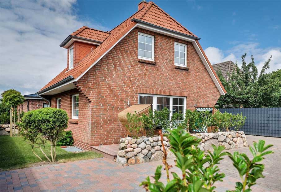 Aussenansicht des Ferienhauses Sylt Seascape I