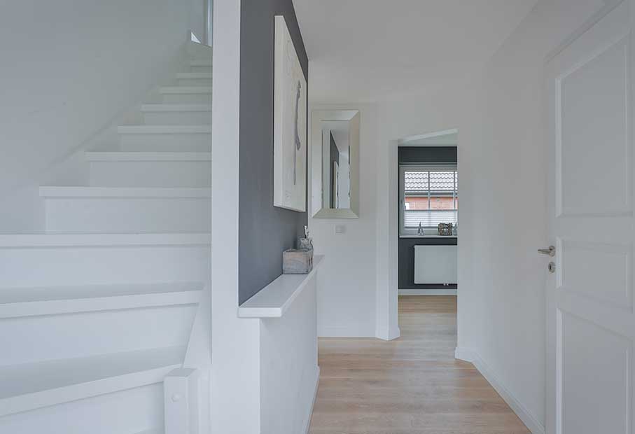 Treppenaufgang des Ferienhaus Sylt Seascape I